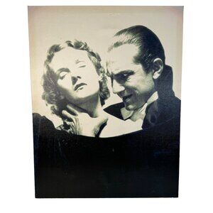 Rock Rebel Dracula Canvas Portrait Photo Art Bela Lugosi Vampire Gothic Horror